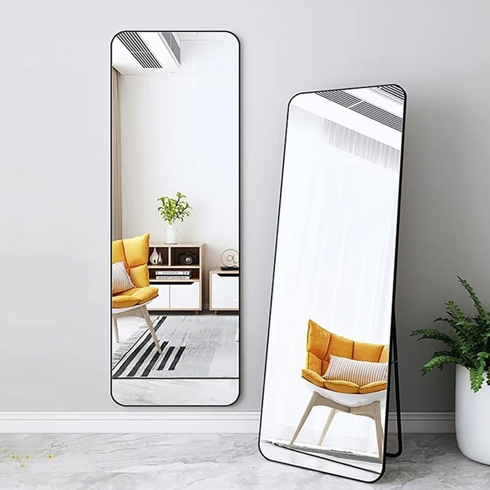 GƯƠNG BODY CHỮ NHẬT VIỀN NHÔM G15