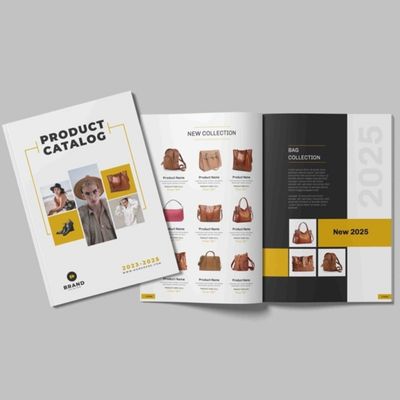 In catalogue thời trang